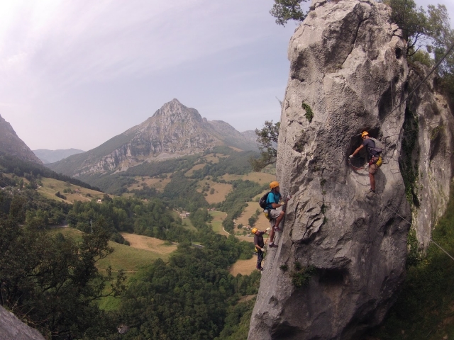 Ascenso de Via Ferrrata
